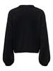 ONLDONNA LS BOW V-NECK CS KNT black