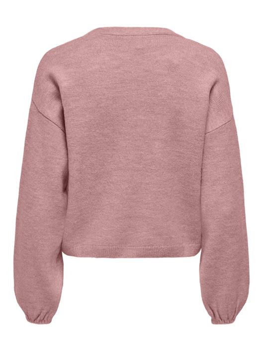 onldonna-ls-bow-v-neck-cs-knt-woodrose