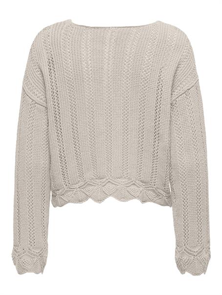 ONLELBA LIFE LS V-NECK CC KNT pumice stone