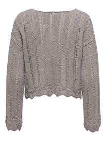 ONLELBA LIFE LS V-NECK CC KNT satellite