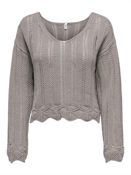 ONLELBA LIFE LS V-NECK CC KNT satellite