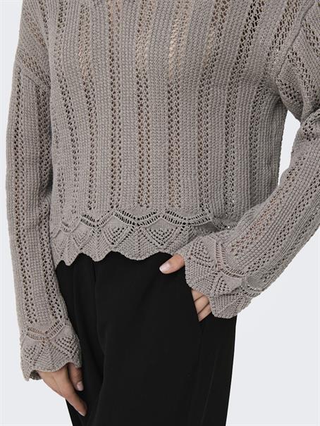 ONLELBA LIFE LS V-NECK CC KNT satellite