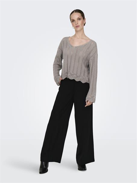 ONLELBA LIFE LS V-NECK CC KNT satellite