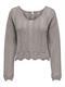 ONLELBA LIFE LS V-NECK CC KNT satellite