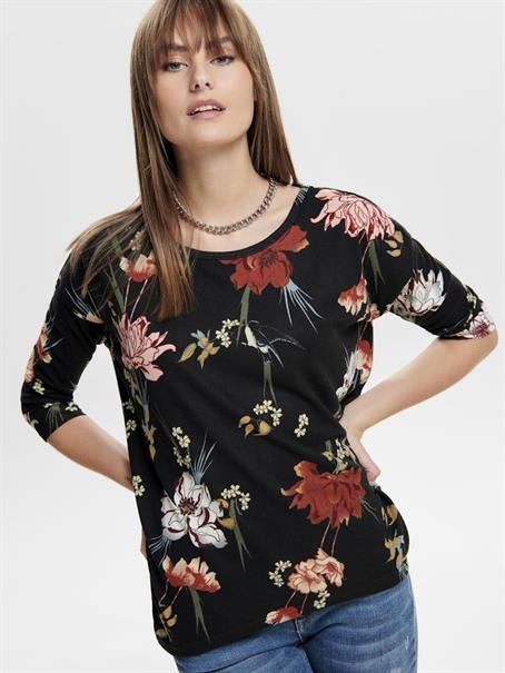 ONLELCOS 4/5 AOP TOP JRS NOOS black3