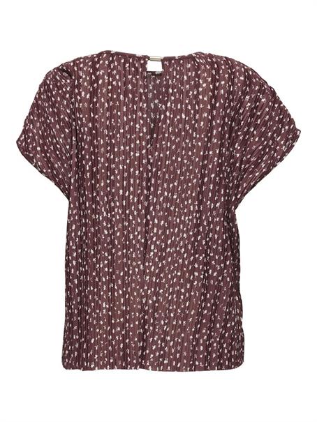 ONLELEMA S/S O-NECK TOP BOX JRS apple butter