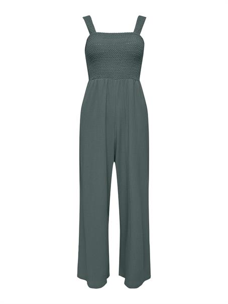 ONLELISE S/L SMOCK JUMPSUIT JRS balsam green