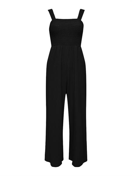 ONLELISE S/L SMOCK JUMPSUIT JRS black