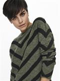 ONLELIZA L/S PULLOVER KNT NOOS lizard