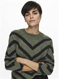 ONLELIZA L/S PULLOVER KNT NOOS lizard