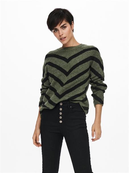 ONLELIZA L/S PULLOVER KNT NOOS lizard