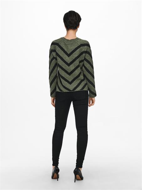 ONLELIZA L/S PULLOVER KNT NOOS lizard
