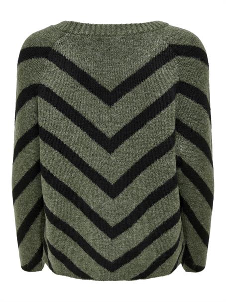ONLELIZA L/S PULLOVER KNT NOOS lizard