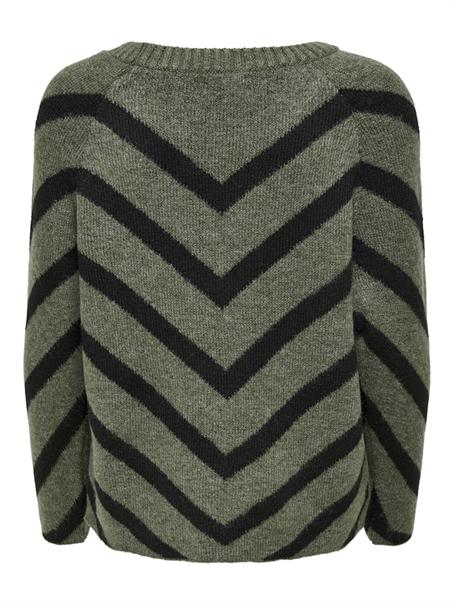 ONLELIZA L/S PULLOVER KNT NOOS lizard