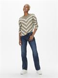 ONLELIZA L/S PULLOVER KNT NOOS mermaid