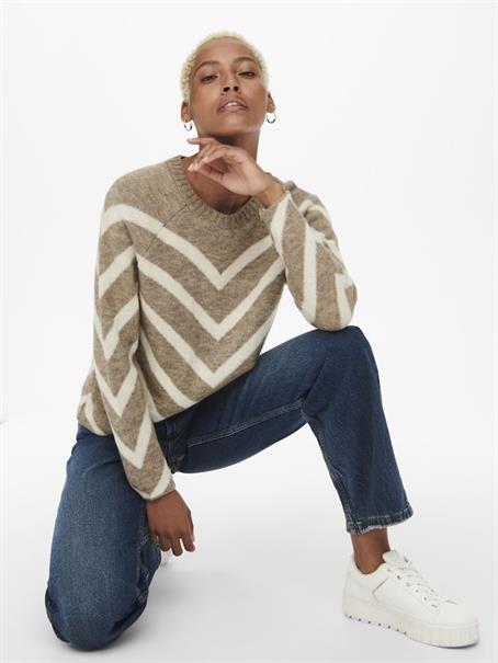 ONLELIZA L/S PULLOVER KNT NOOS mermaid