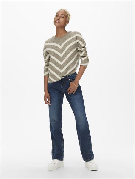 ONLELIZA L/S PULLOVER KNT NOOS mermaid