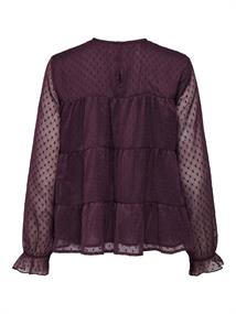 ONLELIZA LIFE LS DOBBY TOP WVN winetasting