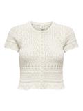 ONLELKE LIFE SS PEARL CARDIGAN KNT birch