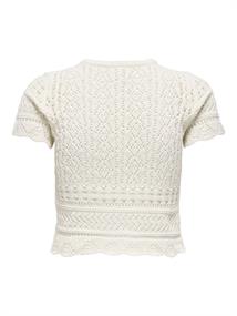 ONLELKE LIFE SS PEARL CARDIGAN KNT birch