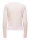 ONLELLA LS BUTTON O-NECK CARDIGAN KNT romance rose