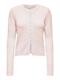 ONLELLA LS BUTTON O-NECK CARDIGAN KNT romance rose