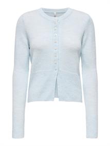 ONLELLA LS BUTTON O-NECK CARDIGAN KNT winter sky
