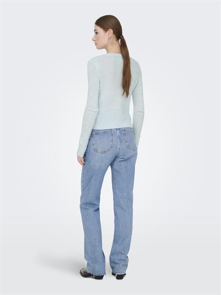 ONLELLA LS BUTTON O-NECK CARDIGAN KNT winter sky