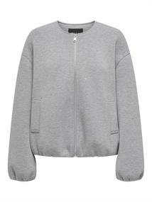 ONLELLIE SCUBA JACKET OTW NOOS medium grey melange