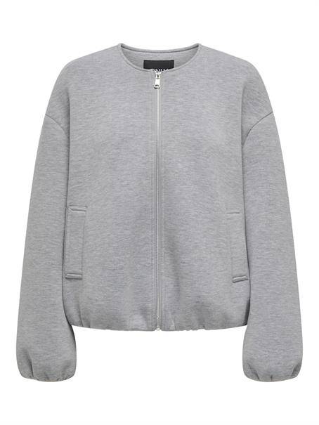 ONLELLIE SCUBA JACKET OTW NOOS medium grey melange