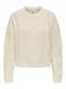 ONLELLY LIFE LS CABLE O-NECK CC KNT birch