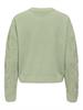 ONLELLY LIFE LS CABLE O-NECK CC KNT desert sage