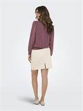 ONLELMIRA LIFE NEW DOBBY L/S TOP NOOS rose brown