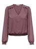 ONLELMIRA LIFE NEW DOBBY L/S TOP NOOS rose brown