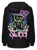 ONLELODIE L/S GRAFITTI HOOD BOX SWT black4
