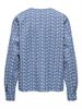 ONLELVIRA LS PRINT DNM SHIRT GUA medium blue denim