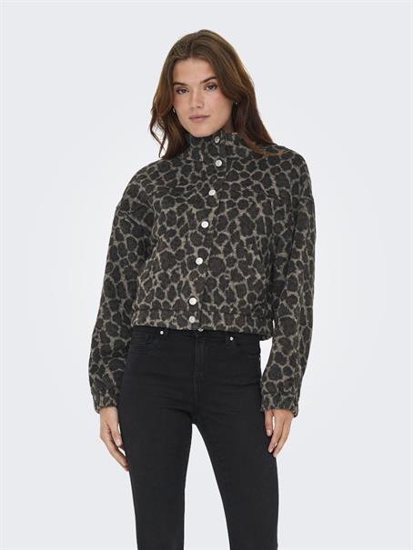 ONLEMILIA LIFE SHORT LEO JACKET CC OTW fungi