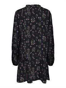 ONLEMILIE LIFE L/S SHORT DRESS WVN black