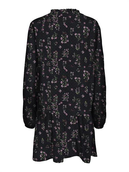 ONLEMILIE LIFE L/S SHORT DRESS WVN black