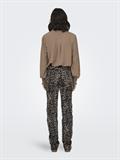 ONLEMILY-ANLIE HW STR AOP PANT PNT black
