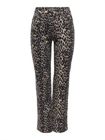 ONLEMILY-ANLIE HW STR AOP PANT PNT black