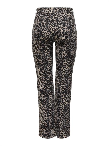 ONLEMILY-ANLIE HW STR AOP PANT PNT black