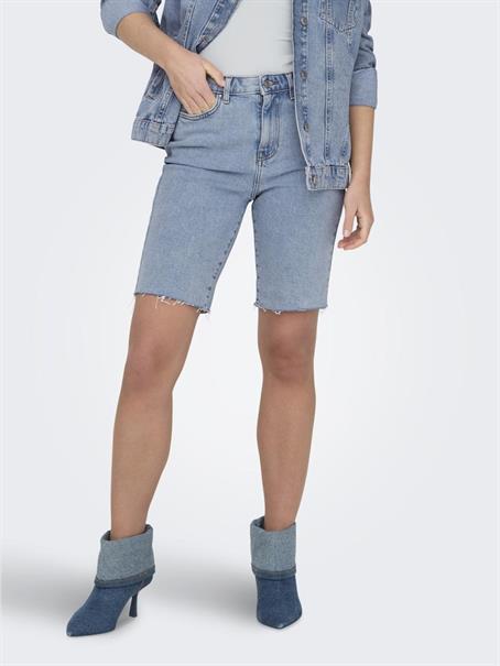 ONLEMILY HW LONG DNM SHORTS CRO741 NOOS light blue denim