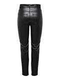 ONLEMILY HW ST ANK FAUX LEATHER PNT NOOS black