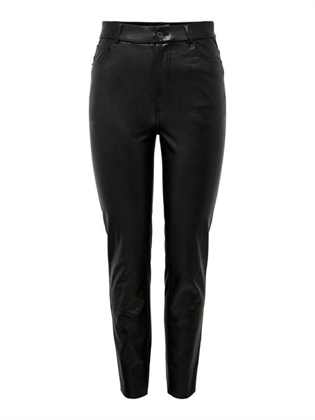 ONLEMILY HW ST ANK FAUX LEATHER PNT NOOS black