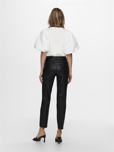 ONLEMILY HW ST ANK FAUX LEATHER PNT NOOS black