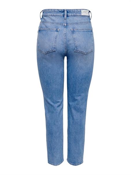 ONLEMILY HW STR ANK DST DNM REA697 NOOS light blue denim