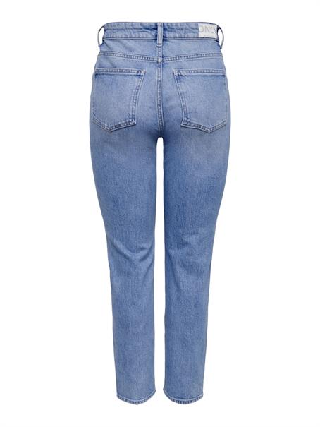 ONLEMILY HW STR ANK DST DNM REA697 NOOS light blue denim