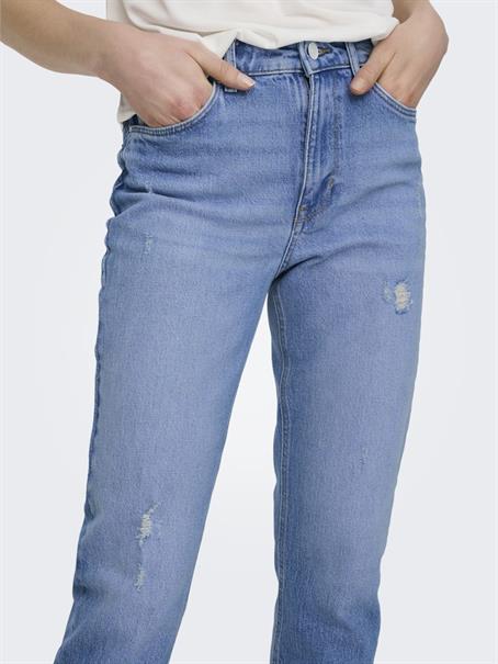 ONLEMILY HW STR ANK DST DNM REA697 NOOS light blue denim