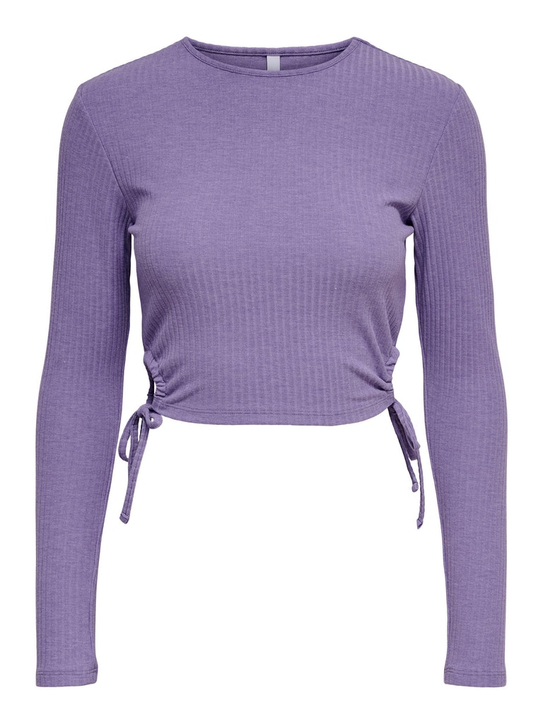 Only Damen Langarmshirt 15264390 Chalk Violet - onlemma